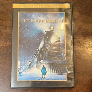 The Polar Express DVD with Train Cover